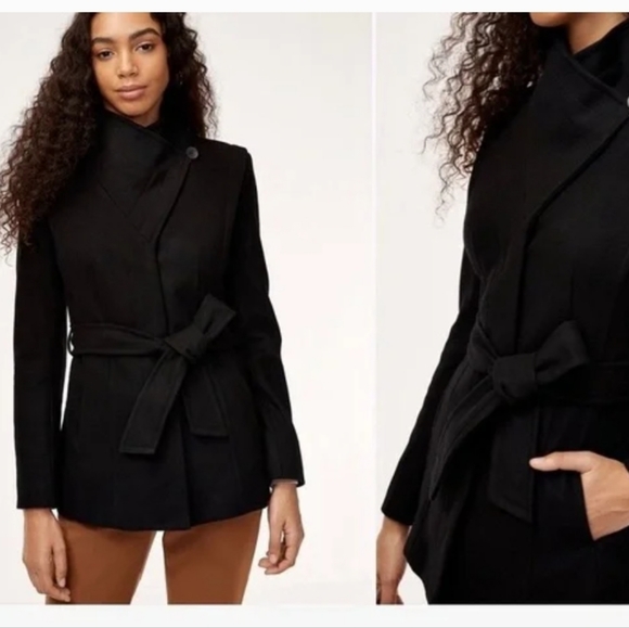 Babaton cashmere wool coat XXS - Picture 3 of 8